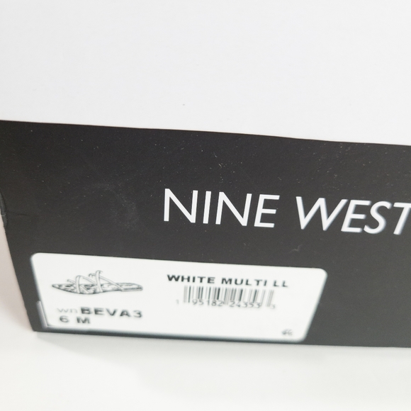 Nine West Beva Criss-Cross Slip-on Flat Sandals-6 - Picture 8 of 8